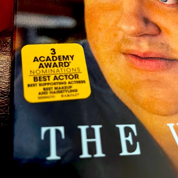 DVD “THE WHALE”. Watched once. Excellent condition. - Picture 6 of 6